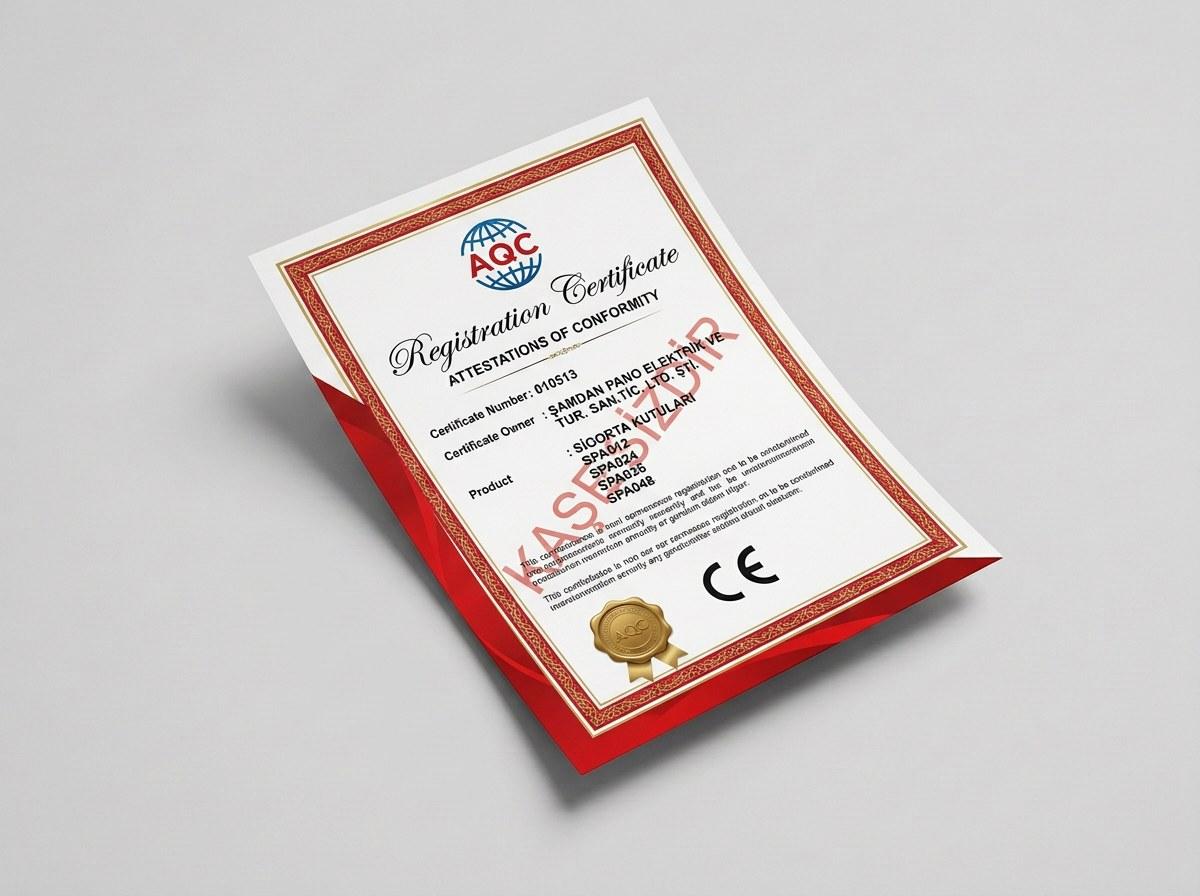 CE — Sigorta Kutuları