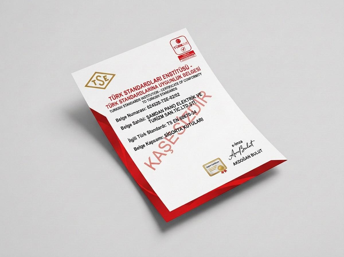 TS EN 60670-24 Tünel Kalıp Sigorta Kutuları
