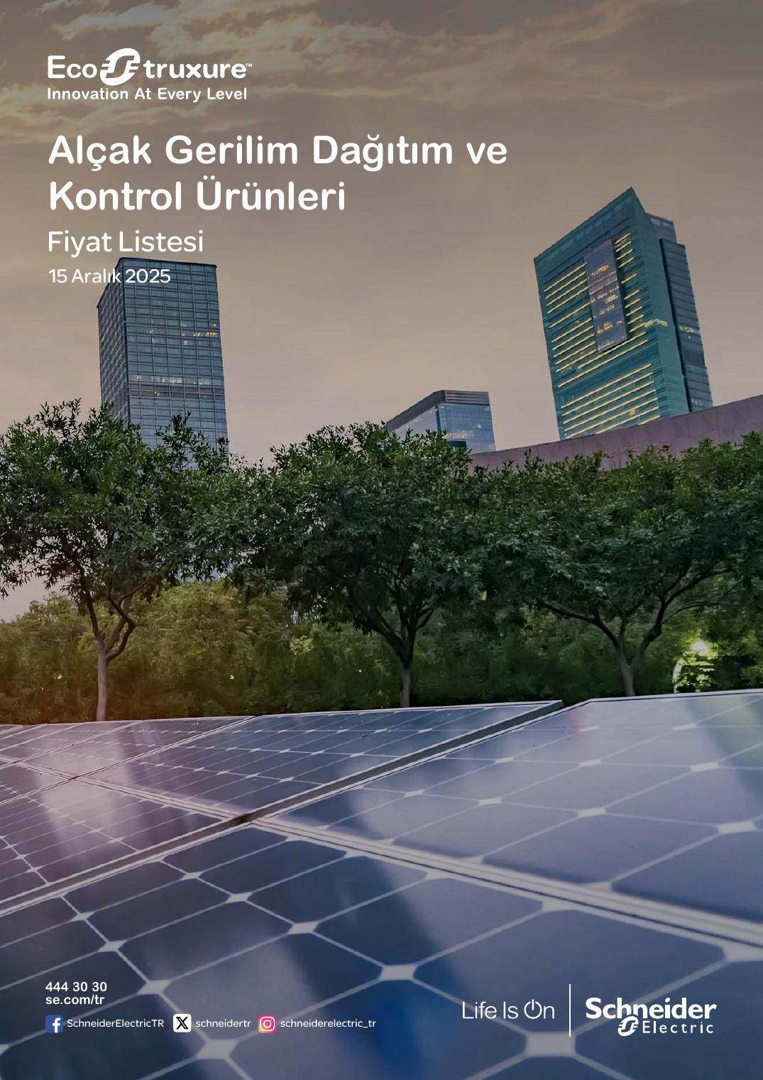 Schneider Electric AG Fiyat Listesi